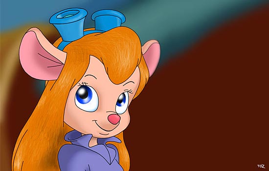 Мышку Гайку из мультфильма «Чип и Дейл спешат на помощь» на самом деле зовут Гаджет