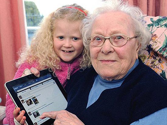 Самой старой пользовательнице «Facebook» 103 года