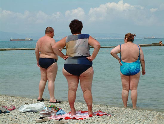 Больше половины россиян имеет избыточный вес, четверть страдает ожирением