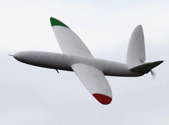 Самолёт, напечатанный на 3D-принтере, может летать 30 минут и переносить 0,5 кг груза