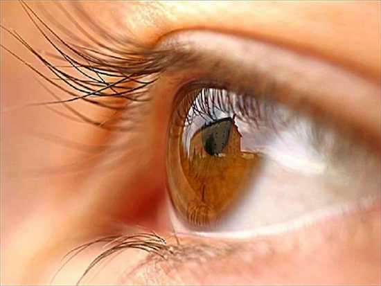 Диаметр глазного яблока у всех людей одинаков: 24 мм