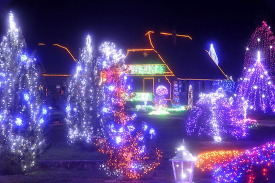 В Хорватии есть сияющая «рождественская сказка»