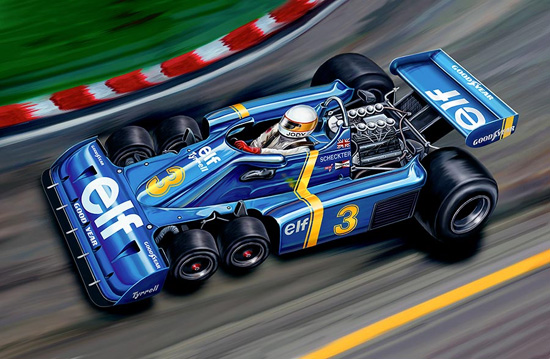 Tyrrell P34 Six Wheeler — единственный шестиколесный болид, принимавший участие в гонках «Формулы 1»