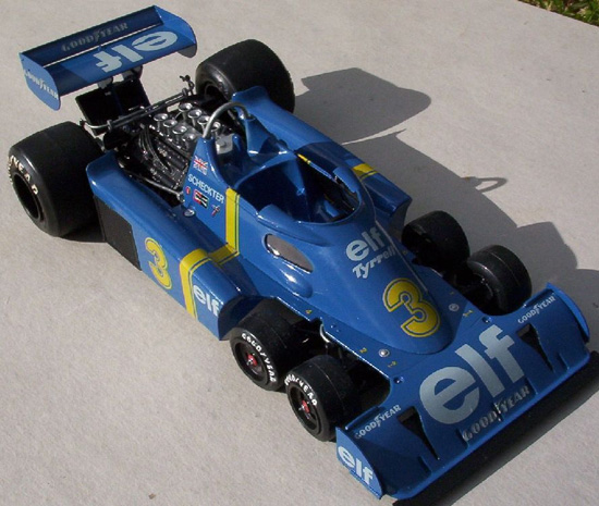 Tyrrell P34 Six Wheeler — единственный шестиколесный болид, принимавший участие в гонках «Формулы 1»