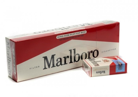 Современные сигаретные пачки — флип-топы — придумали Marlboro