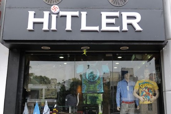 В Индии есть магазин, который называется «Гитлер»