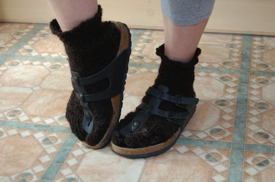Древние римляне носили носки с сандалиями