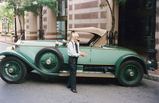 Аллен Свифт водил один и тот же Rolls-Royce на протяжении 82 лет, и автомобиль всё ещё на ходу