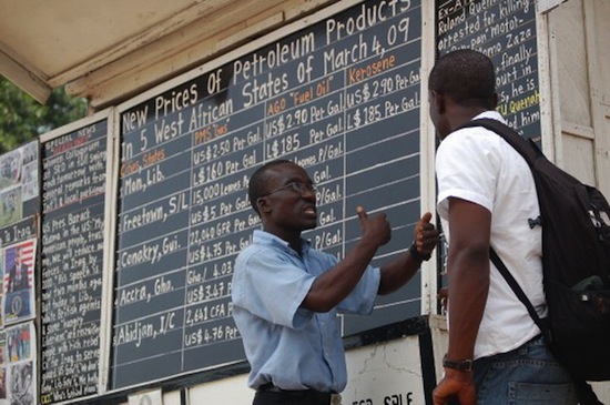 В Либерии есть «оффлайновый блог», который ведётся 12 лет