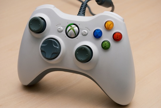 An XBox 360 Wired Controller