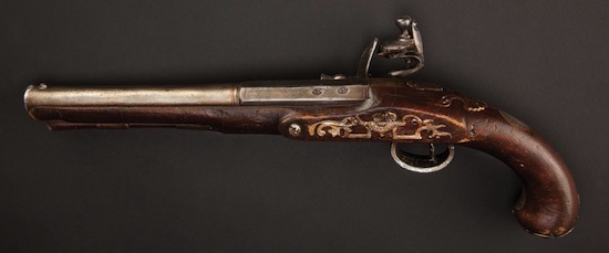 Знаменитый пистолет Джека Воробья с одной пулей — это настоящий пистолет 17-го века