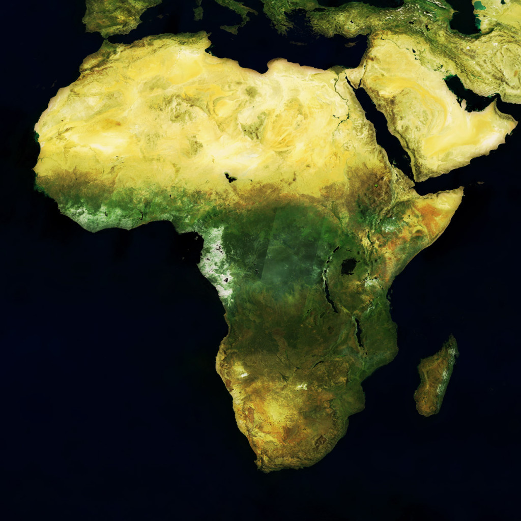 Несмотря на то, что на картах Африка выглядит не намного больше других континентов, она огромная