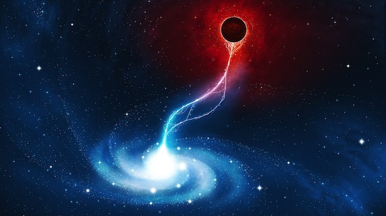 Physicists suggest that our universe exists inside a black hole