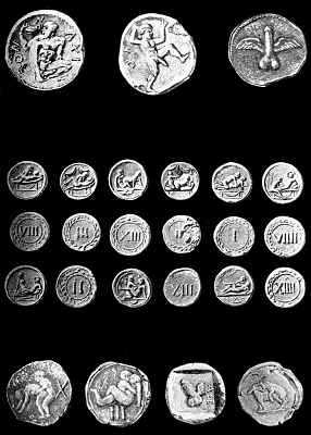 На некоторых древнеримских монетах изображали половой акт