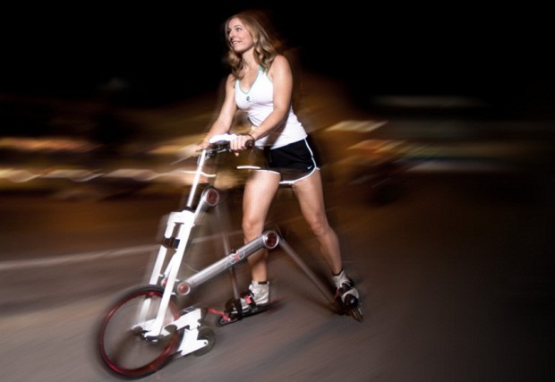 AeYO — странная помесь самоката, роликовых коньков и велосипеда
