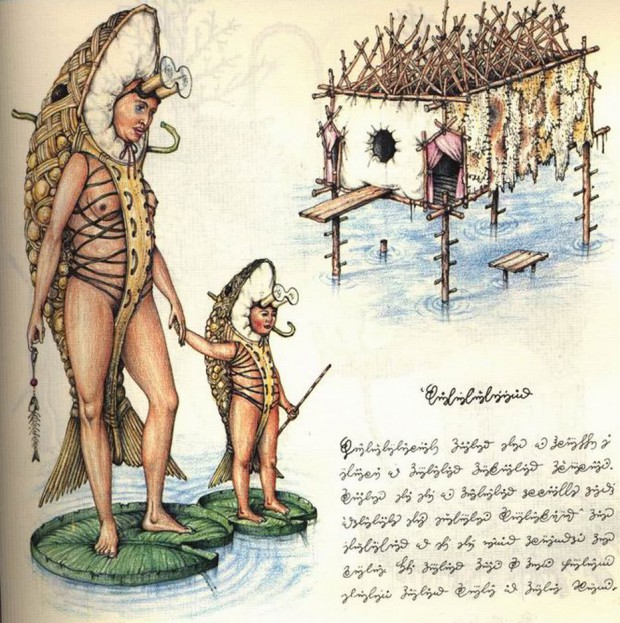 Codex Seraphinianus — энциклопедия на неизвестном языке, проиллюстрированная невозможными вещами