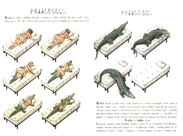 Codex Seraphinianus — энциклопедия на неизвестном языке, проиллюстрированная невозможными вещами