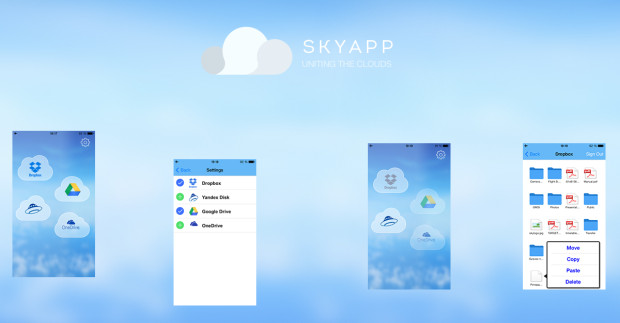 SkyApp — Объединяя облака