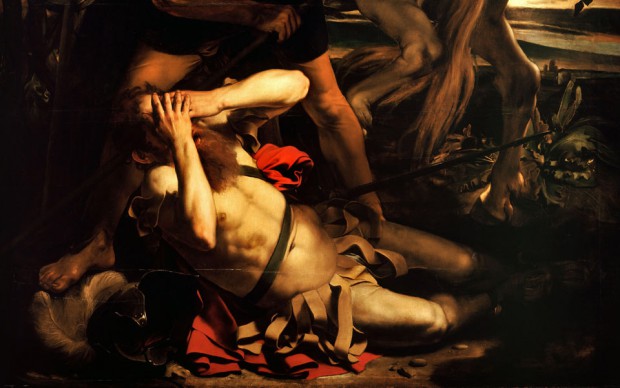 The Conversion of Saint Paul by Caravaggio 1600-1601 / &copy; Wikimedia