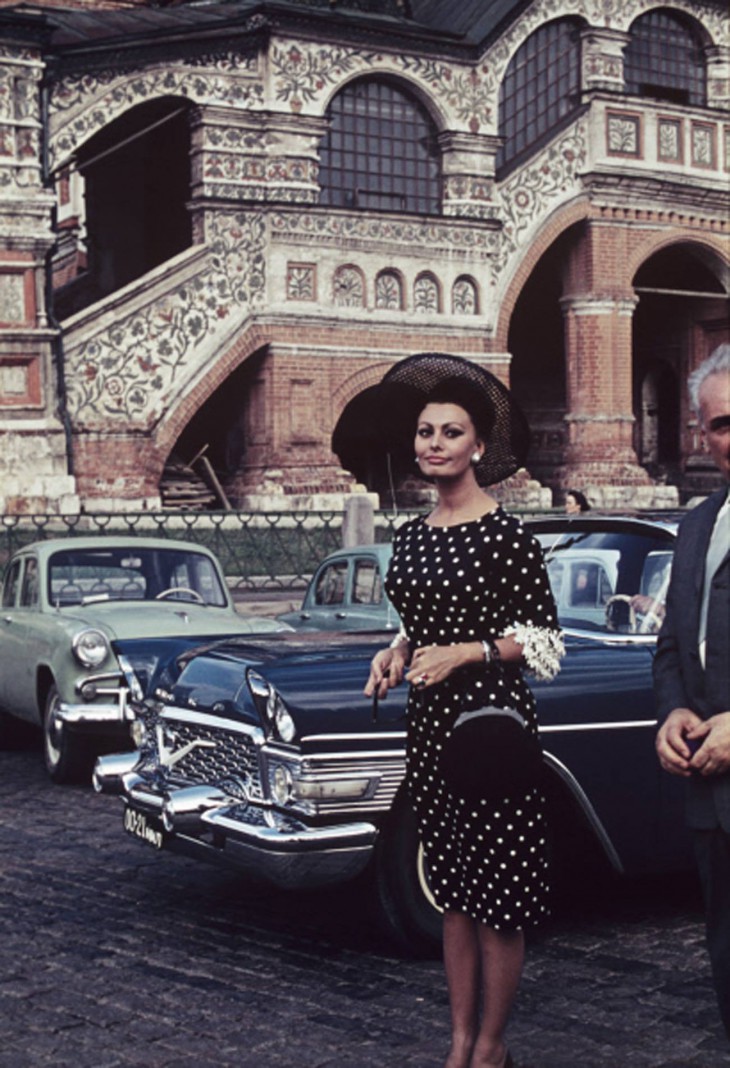 Софи Лорен в Москве, 1965