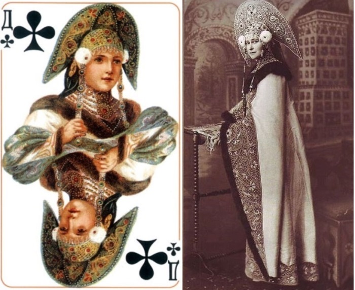 Трефовая дама и ее прототип — княгиня Елизавета Федоровна
