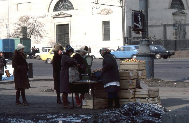 Москва и москвичи 40 лет назад в фотографиях