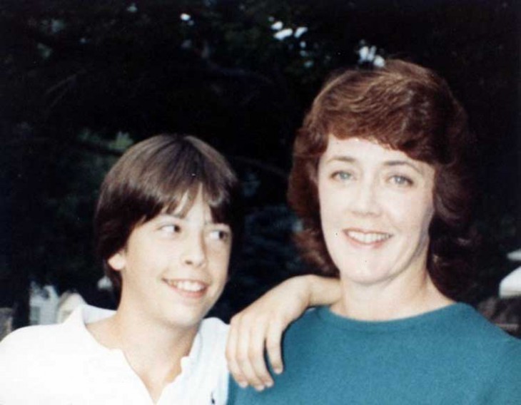 Со своей мамой, 1982 год