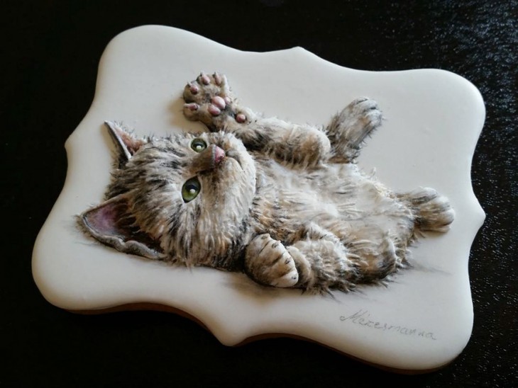 Угорська художниця і шеф кондитер створює шедеври мистецтва зі звичайного печива