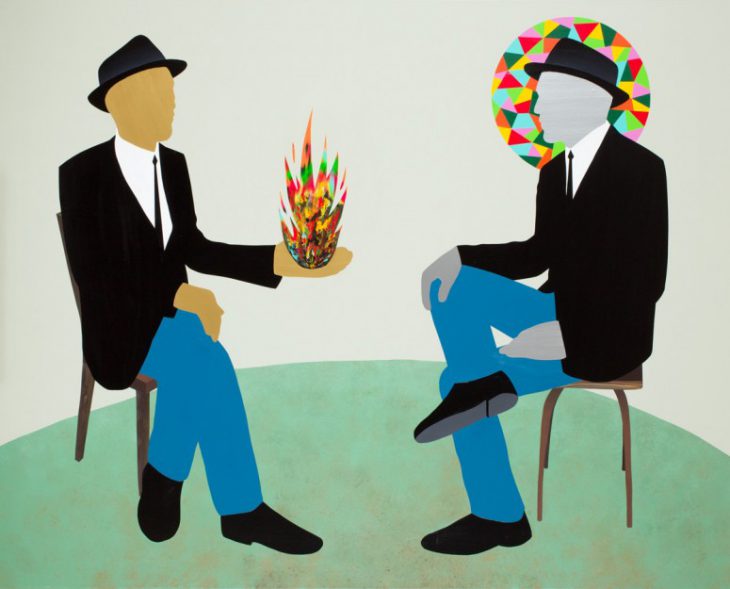 © Pedro Paricio, «Dialogue» • Halcyongallery.com