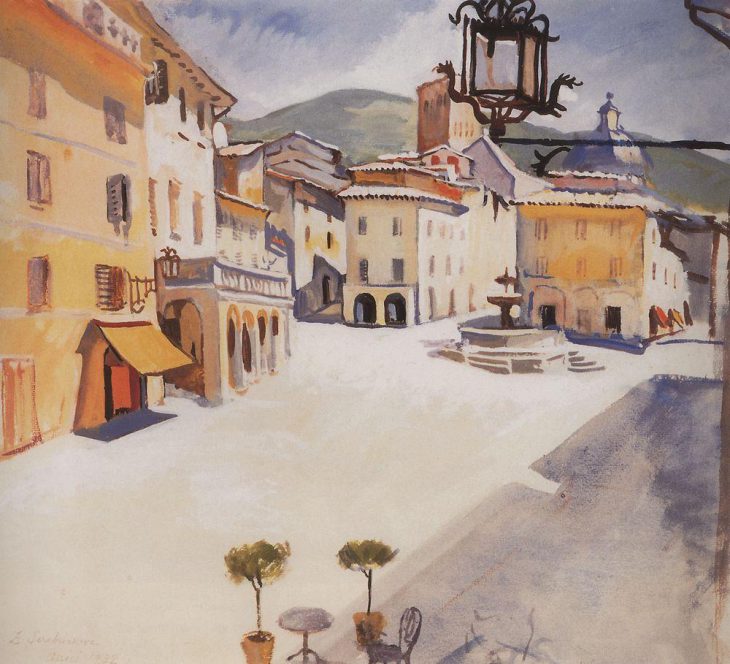 «Италия. Ассизи», 1932 год