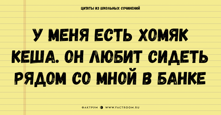 25 величайших цитат из школьных сочинений, которые стоит сохранить для потомков