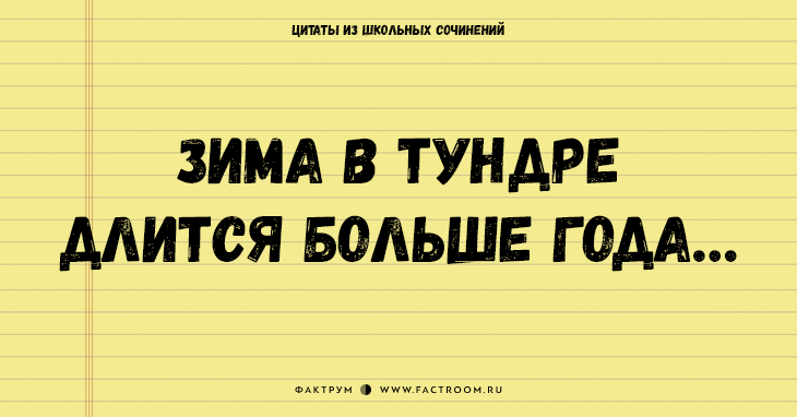 25 величайших цитат из школьных сочинений, которые стоит сохранить для потомков