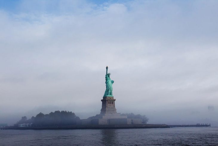 Sarkozy Joins NYC Mayor Bloomberg To Celebrate 125 Years Of Statue Of Liberty