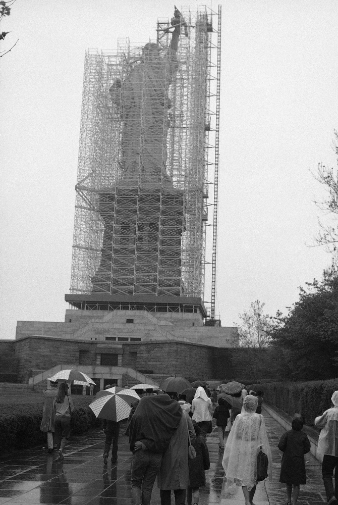 U.S. New York Statues Statue of Liberty Renovation