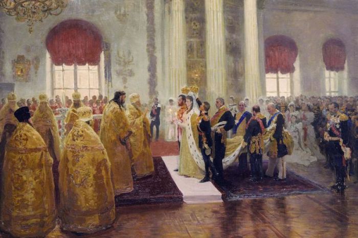 Венчание Николая 2 и Александры Федоровны