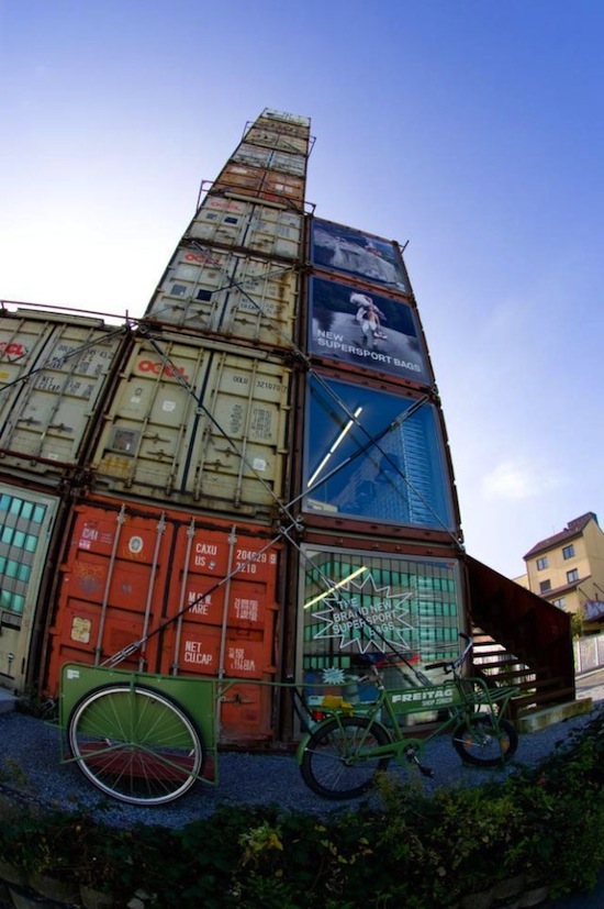Freitag’s Container Shop — контейнерный магазин