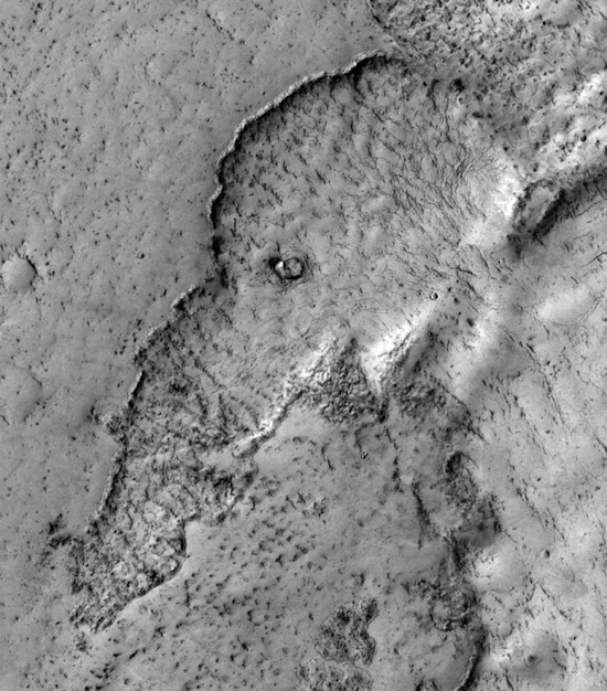 На Марсе есть портрет слона