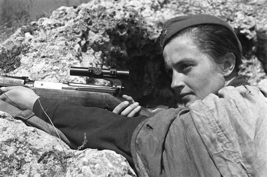Людмила Павличенко — самая успешная женщина-снайпер в истории