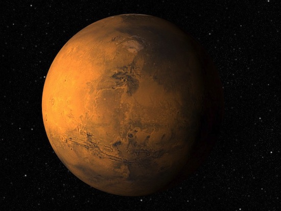 Вода на Марсе в 5 раз тяжелее земной