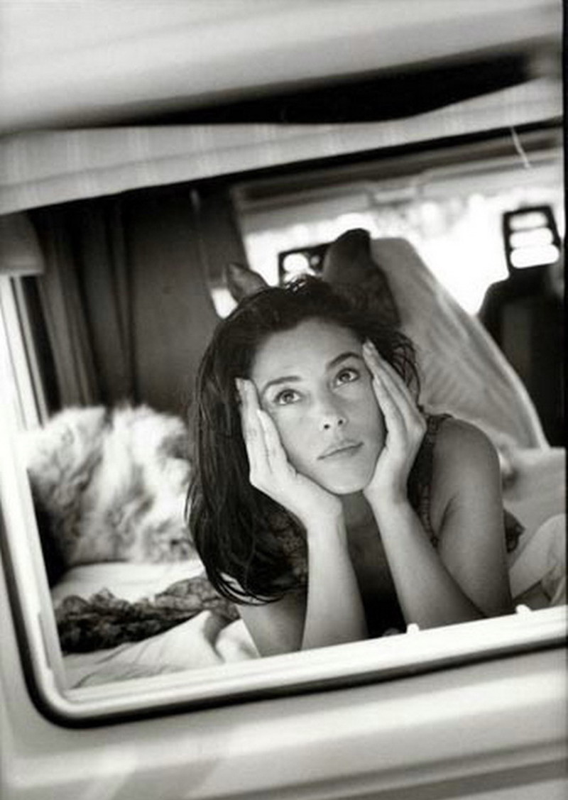 Young Monica Bellucci, 1986 Monica bellucci photo, Monica bellucci, Monica