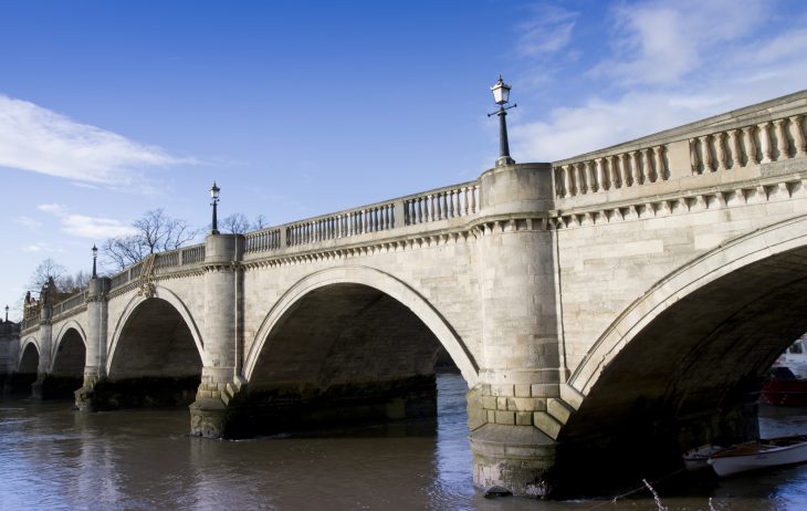 Richmond Bridge in Winter