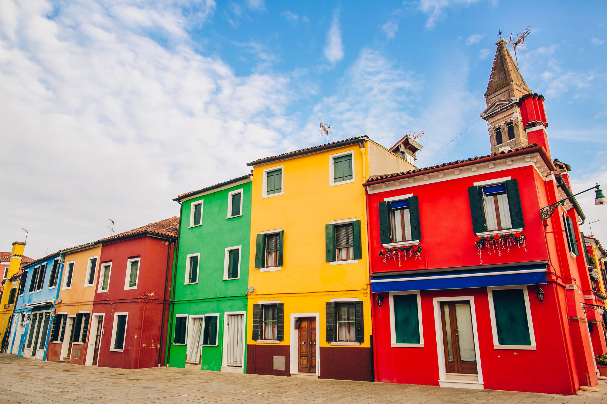 Colorful houses