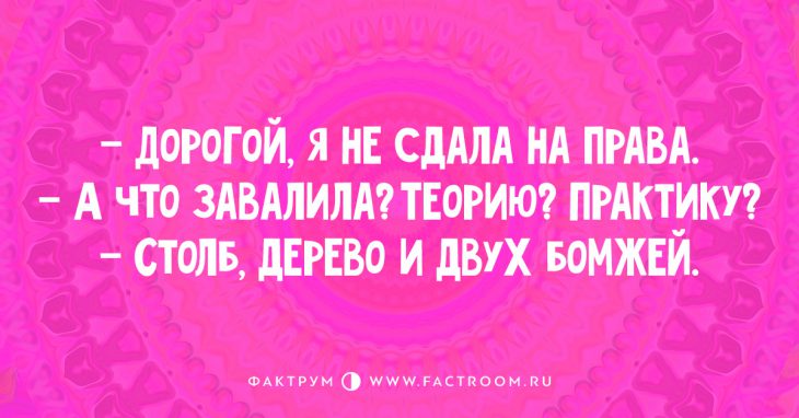 Десятка обалденных анекдотов, дарящих позитивный настрой