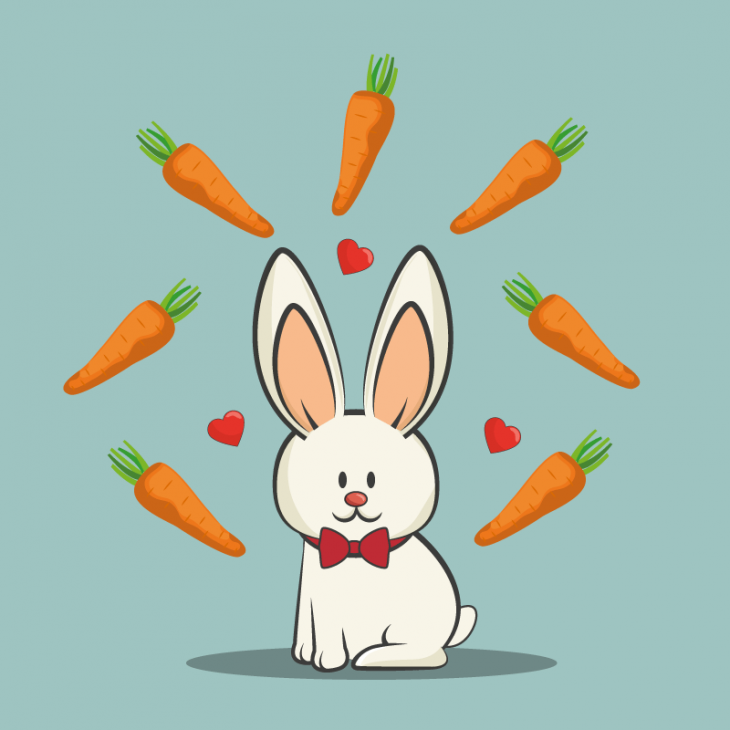 Зайчик морковь. Заяц с морковкой. Зайчик с морковкой. Мультяшный кролик с морковкой. Pfzw DC vjhrjdrjq.