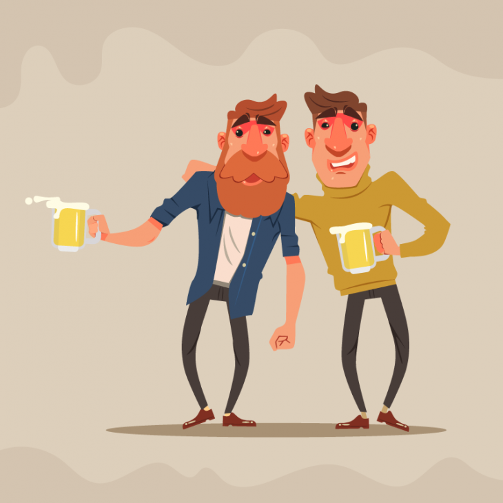 Мужчины друзья рисунки. Иллюстрация два мужчины. Мужчина с друзьями иллюстрация. Алкоголик вектор иллюстраций. Два мужчины мультяшные.