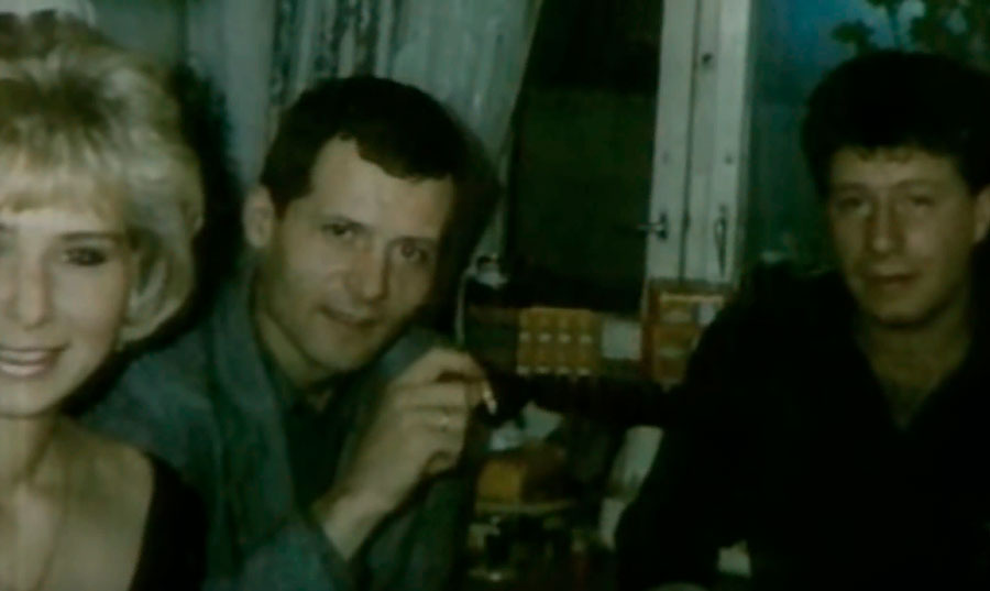 Актер Сергей Шевкуненко в 90-е годы.