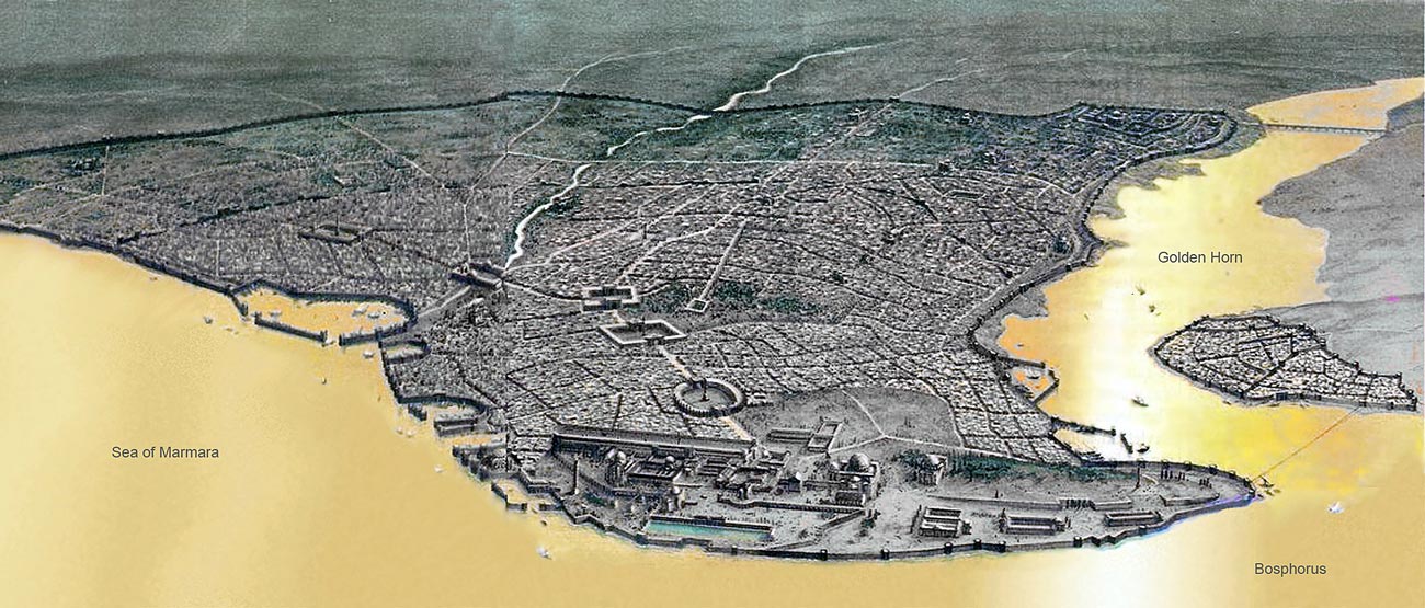Константинополь византийской эпохи