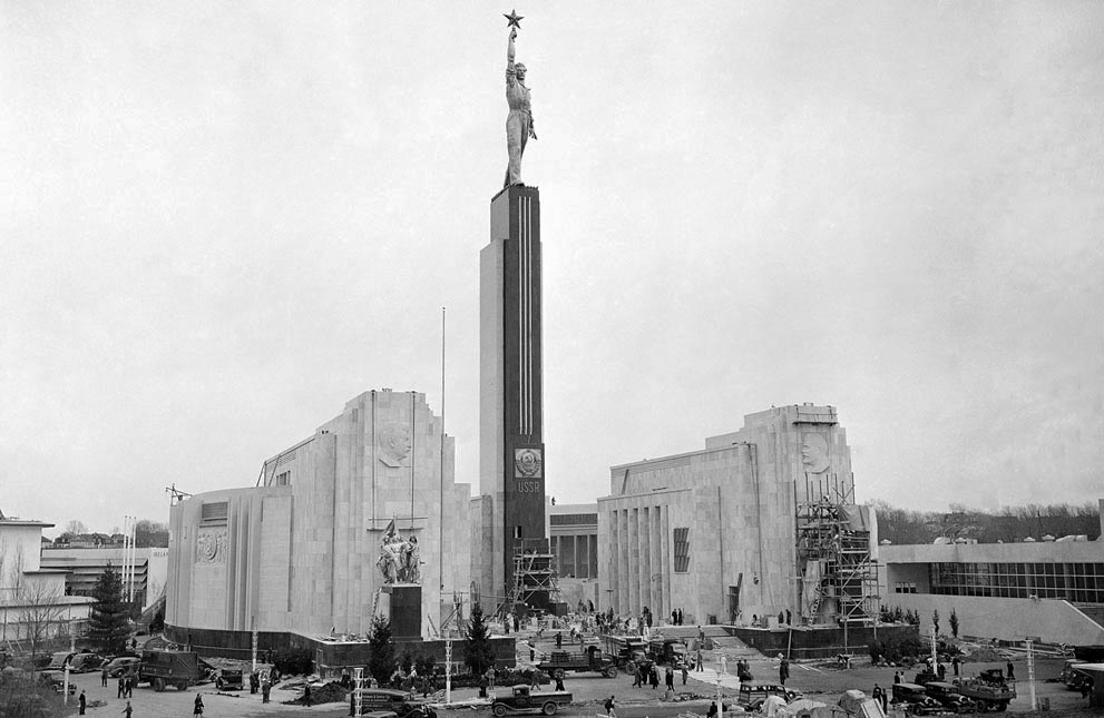 Павильон СССР в Нью-Йорке. 1939 год