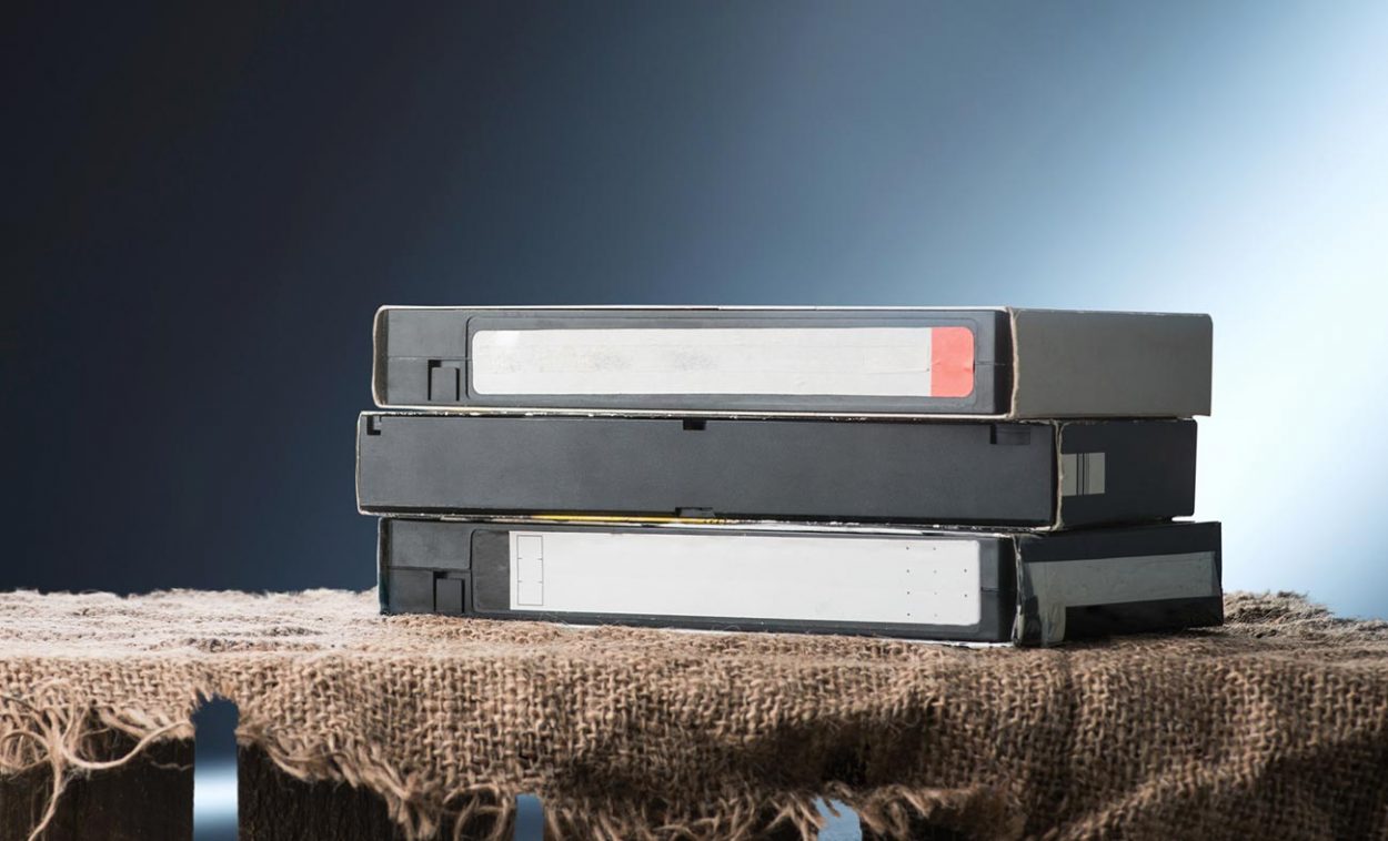 VHS кассеты 