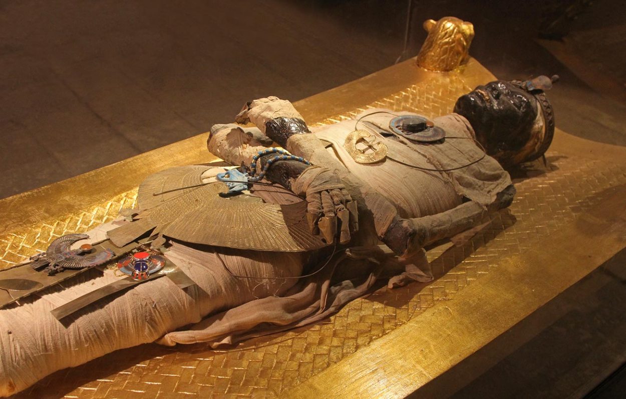 Одна из египетских мумий
